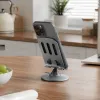 The multi-functional portable grey phone stand desktop support stand is suitable for multiple devices, universal, simple and fashionable details Picture